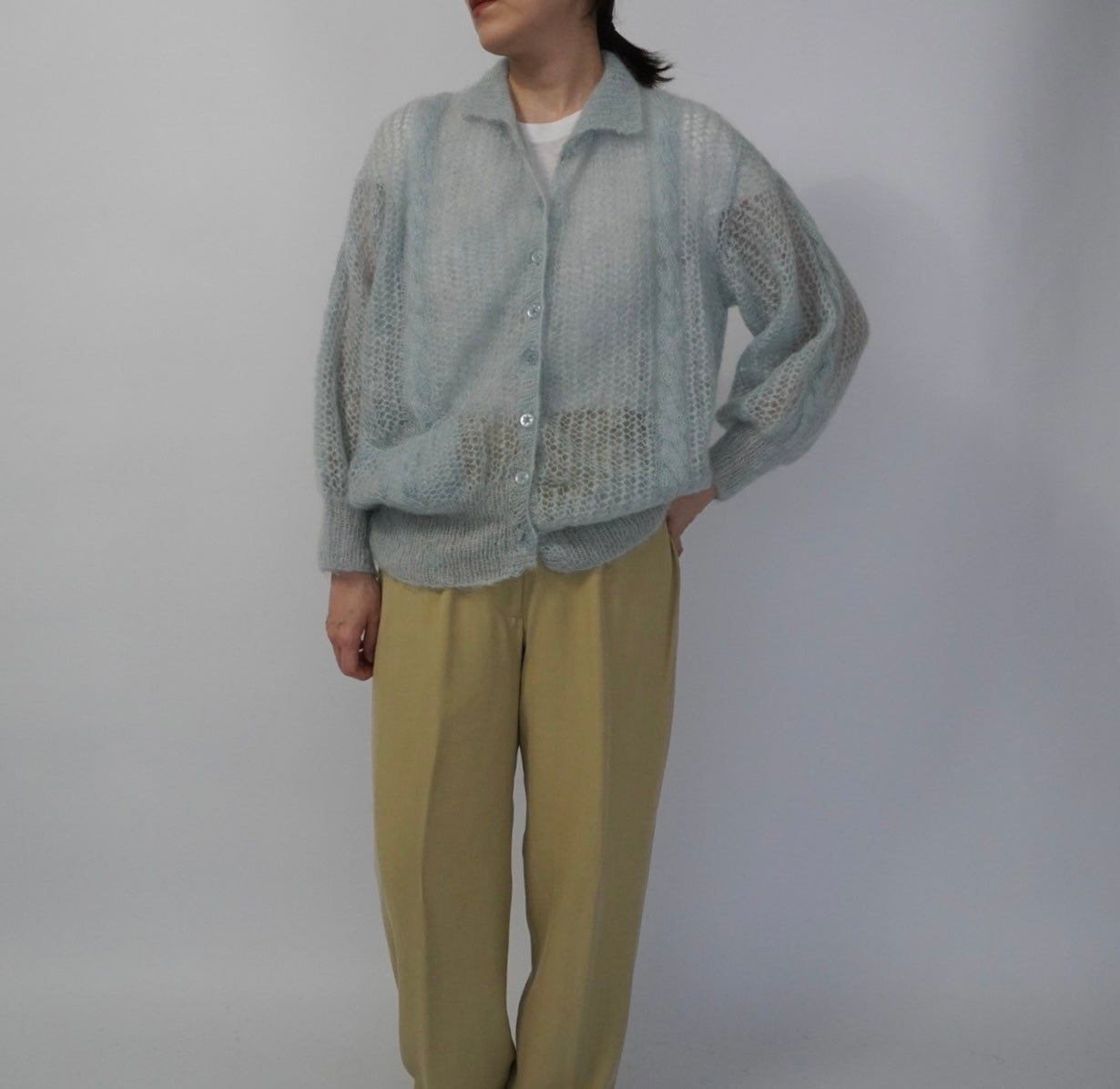 80s Knit Cardigan