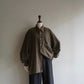 Khaki Faux Suede Shirt