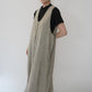 90s FLAX by jeanne engelhart Linen Dress