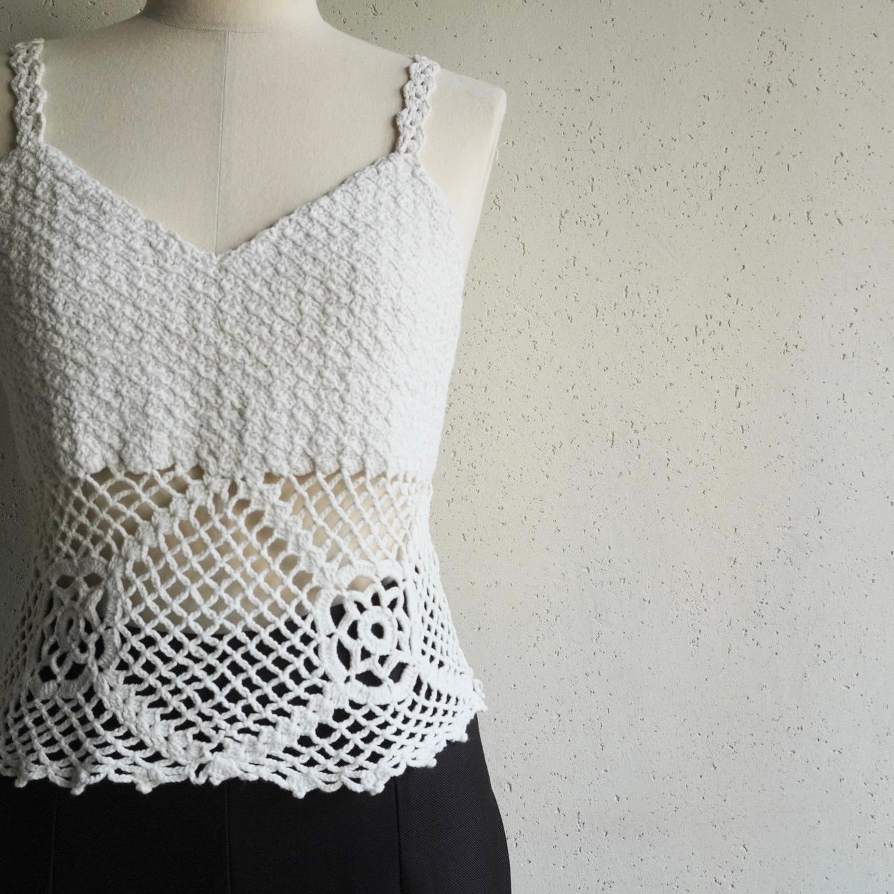 90s Crochet Top