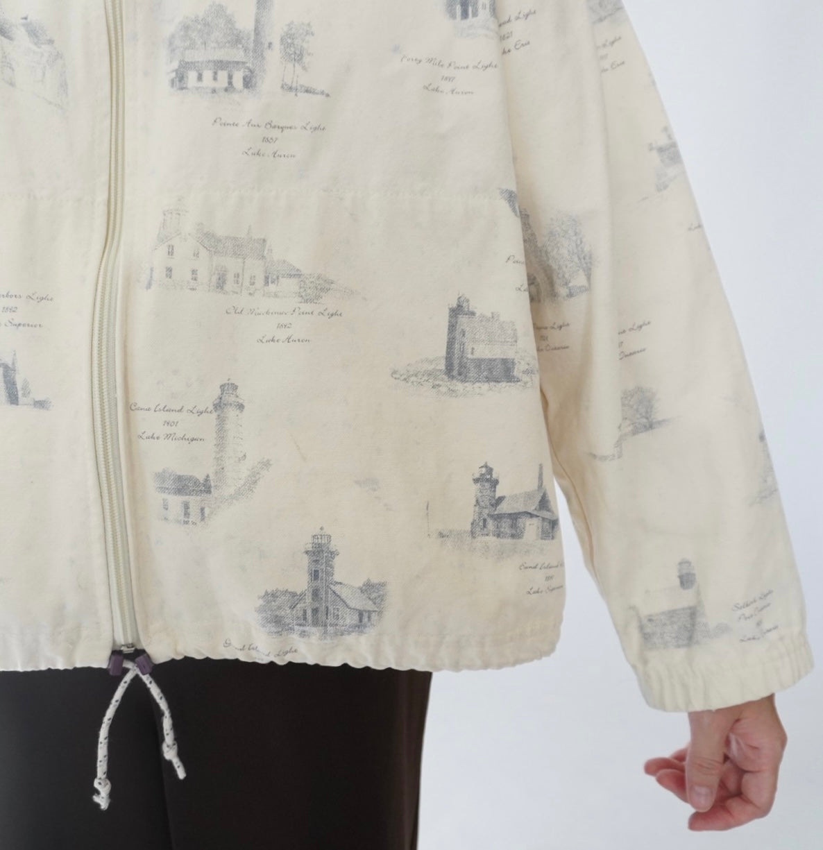 90s Printed Jacket