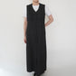 80s Striped Sleeveless Dress Made in USA