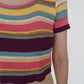 90s Multi Striped Top