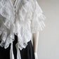 80s Lace Design Blouse