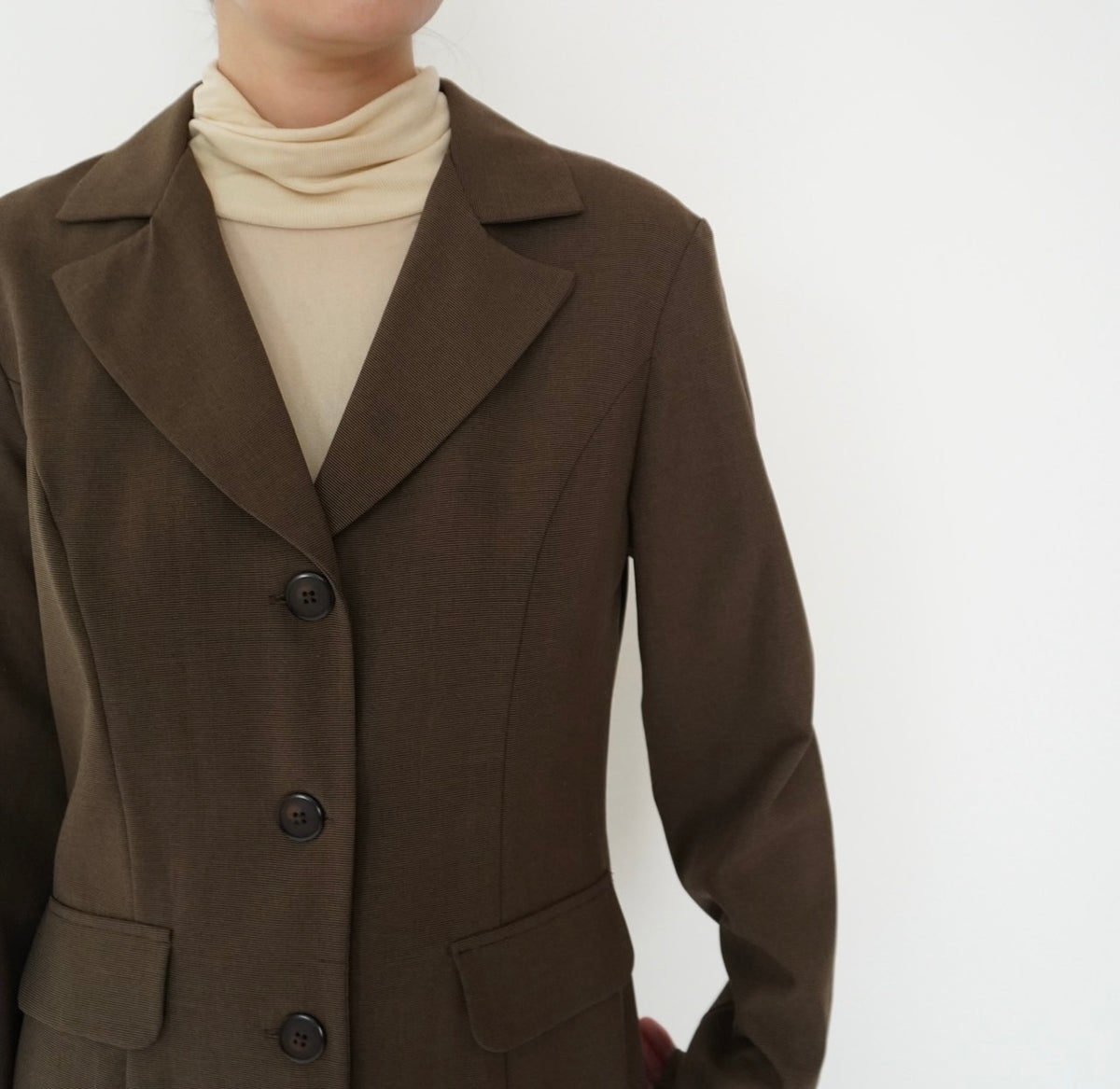 80s Light Long Jacket