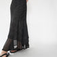 90s EURO Lace Design  Maxi Dress