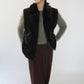 90s Fluffy Fleece Vest
