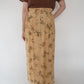 90s Printed Skirt