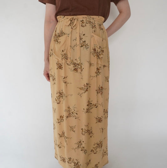 90s Printed Skirt