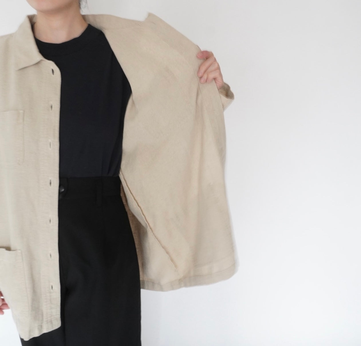 90s Linen Light Jacket