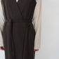 80s Sleeveless Wrap Dress