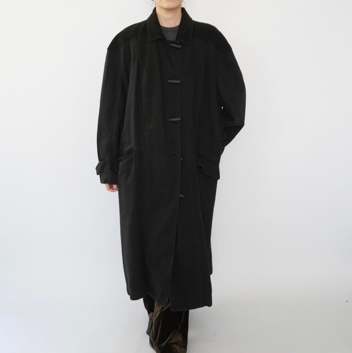 90s Cotton×Corduroy Coat