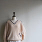 80s Line Design Knit Top