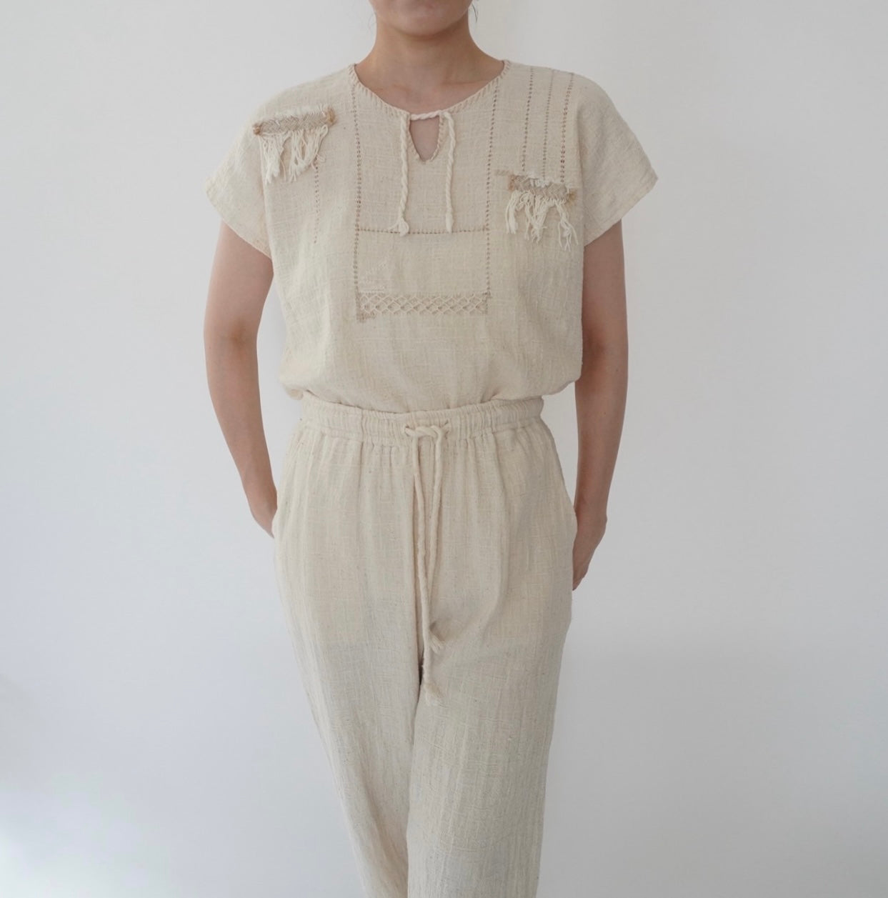 70s Fringe Design Top