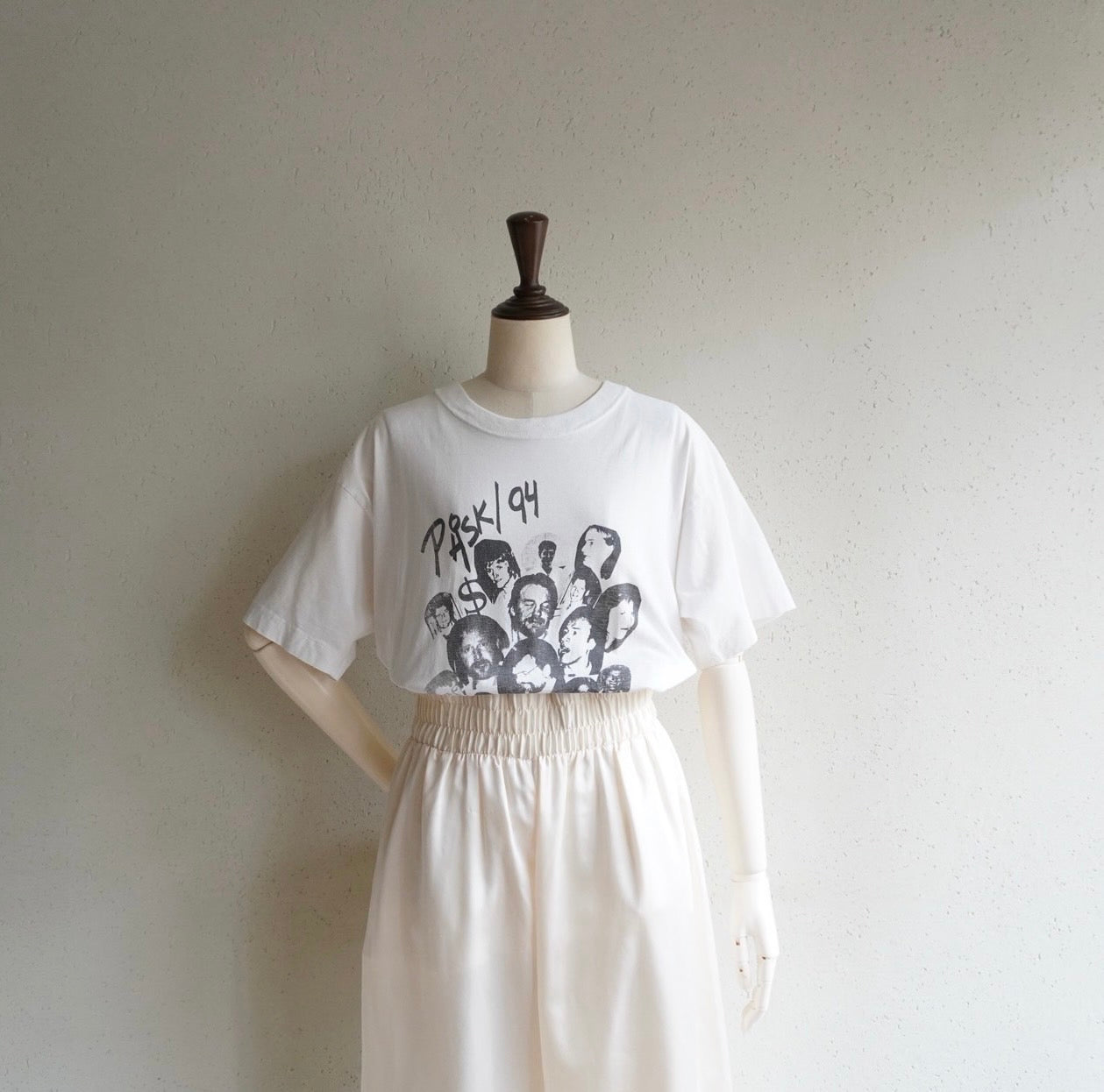 90s EURO Photo Collage Printed T-shirt