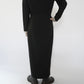 90s Black Design Dress