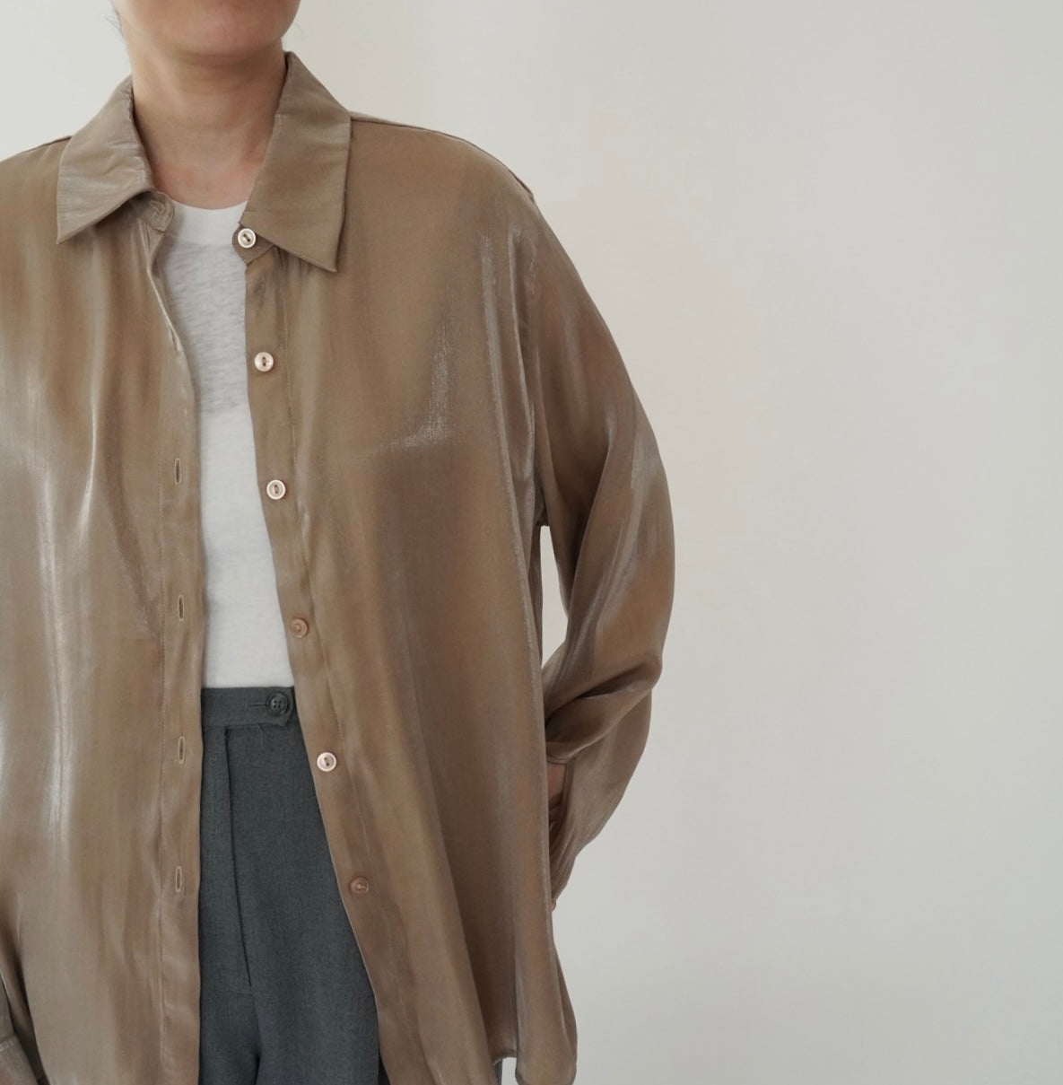 90s Shiny Shirt