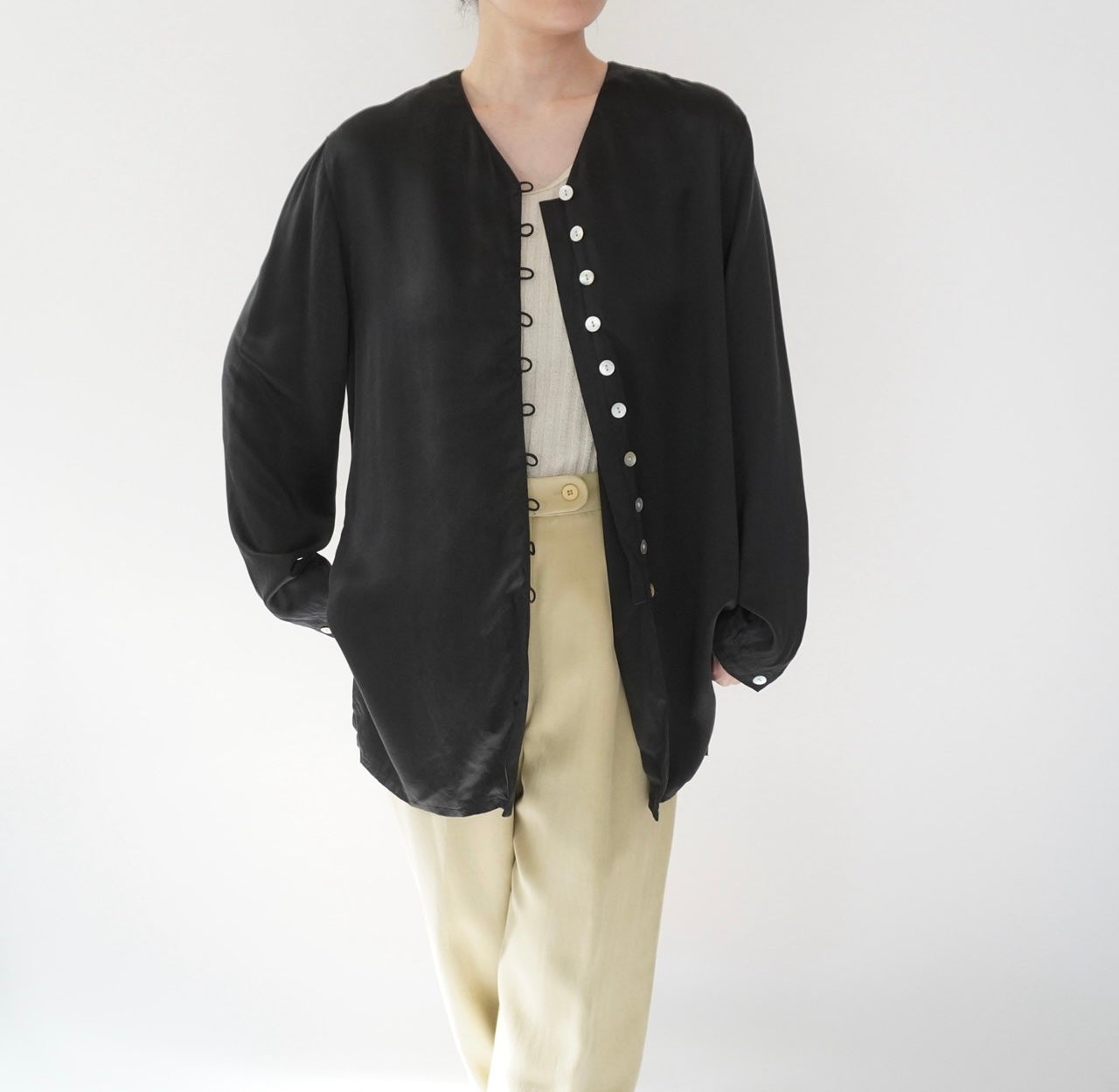 90s Silk Blouse