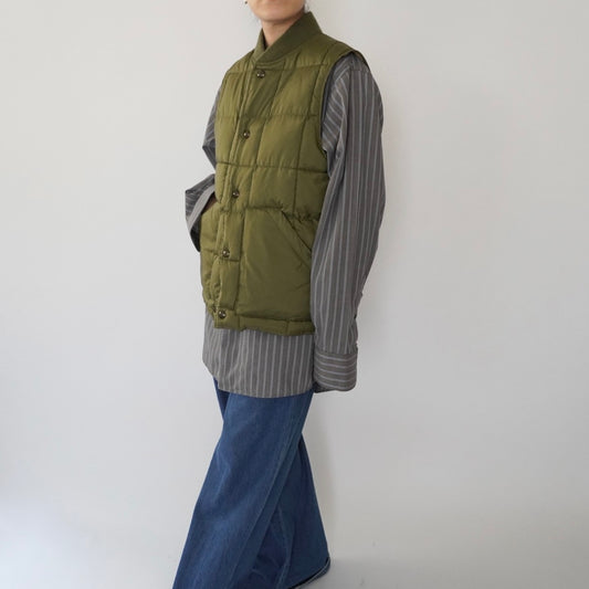 90s Quilted Reversible Vest