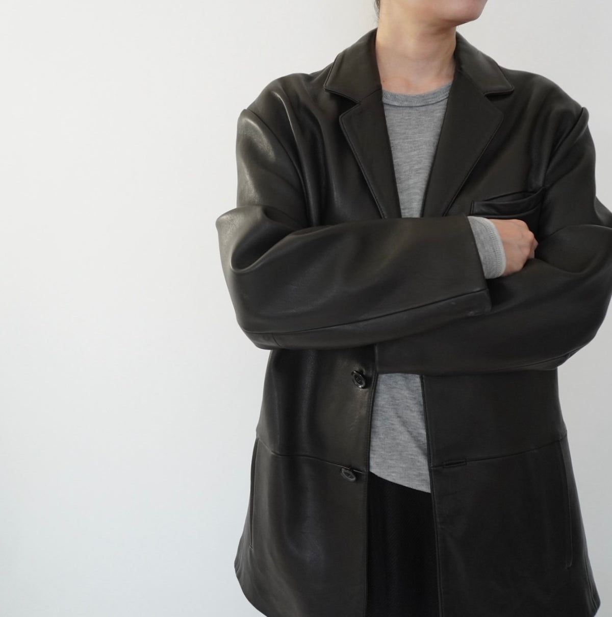 90s Leather Jacket