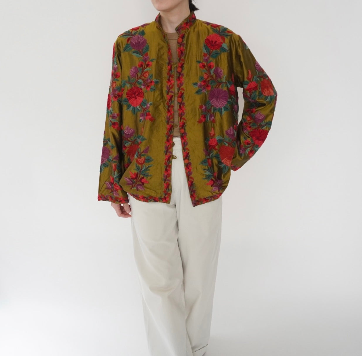 80s Embroidery Jacket