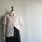 90s Lace Design Shirt