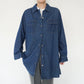 90s Denim Long Shirt