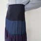 90s Striped Design Skirt Made in Italy