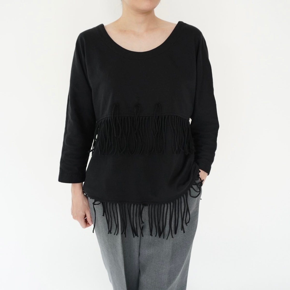 90s Fringe Top Made in USA