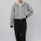 90s Hooded Zip Sweater