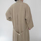 80s Linen Design Coat Made in USA