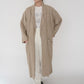 80s Linen Design Coat Made in USA