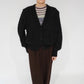 90s Balloon Sleeves Mohair Knit Cardigan Made in Italy