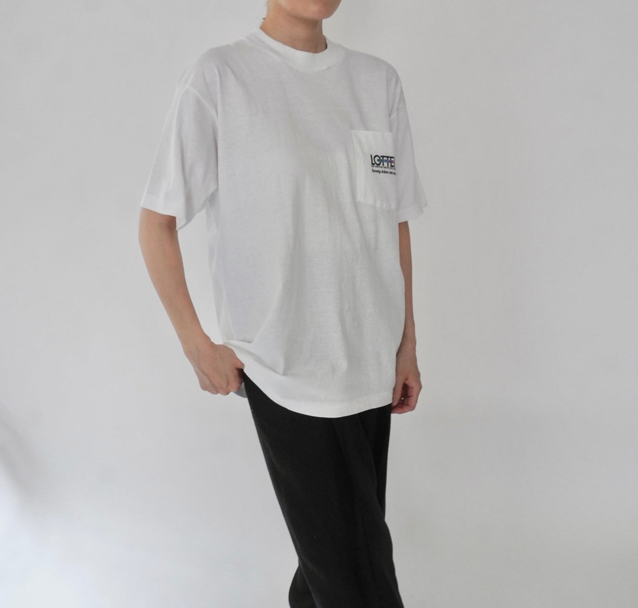 90s "Lottery"Printed T-shirt Made in USA