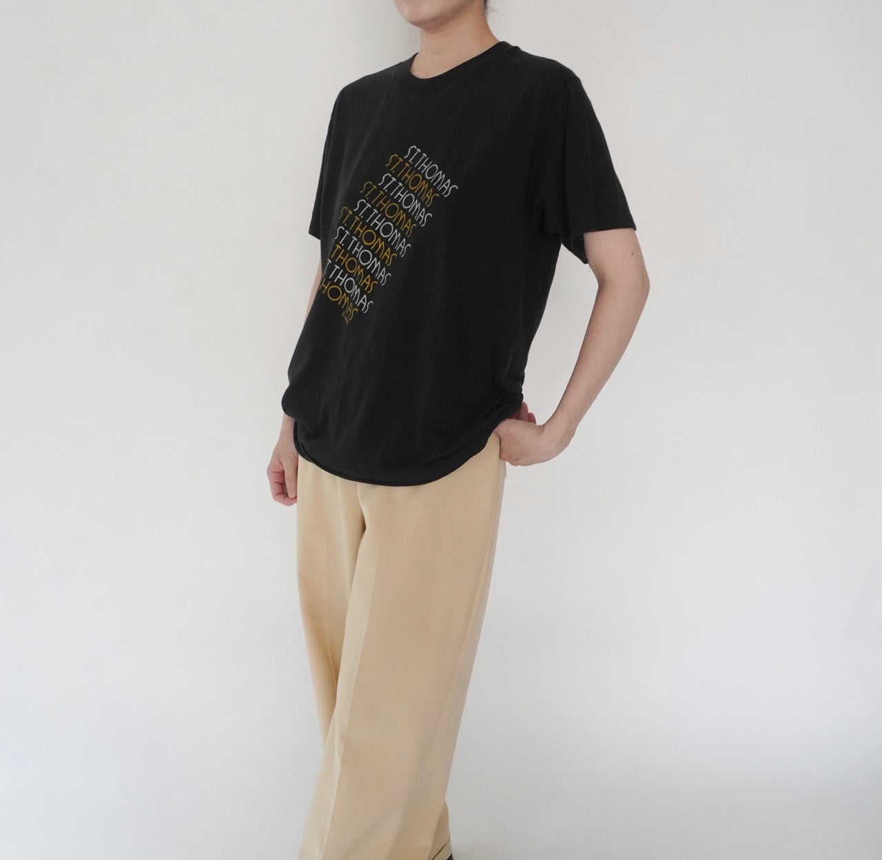 80s Printed T-shirt Made in USA