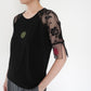 90s Lace Design Top