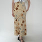 90s Floral Print Skirt Made in Italy