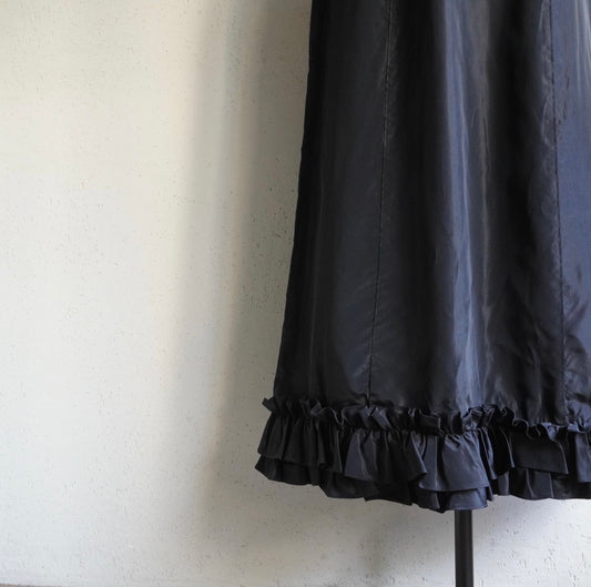 90s Black Design Skirt