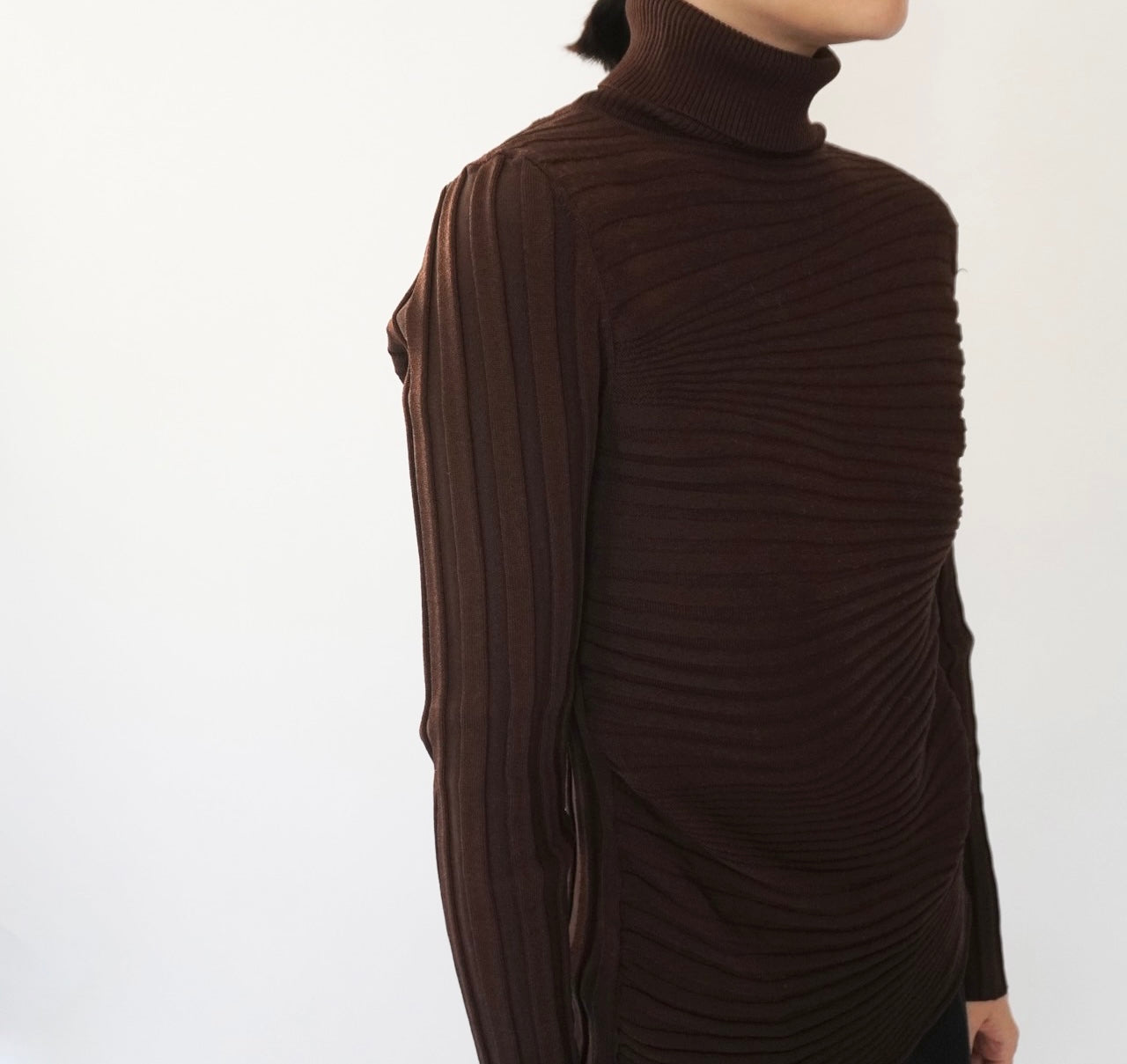 90s Wavy Ribbed Top