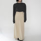 90s Slit Maxi Skirt