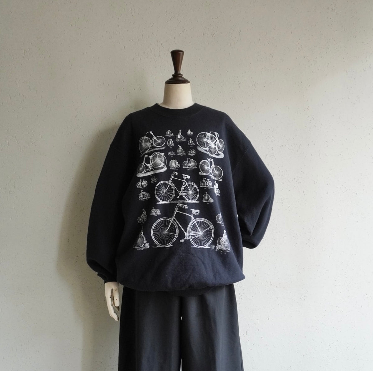 90s Printed Sweater Made in Ireland