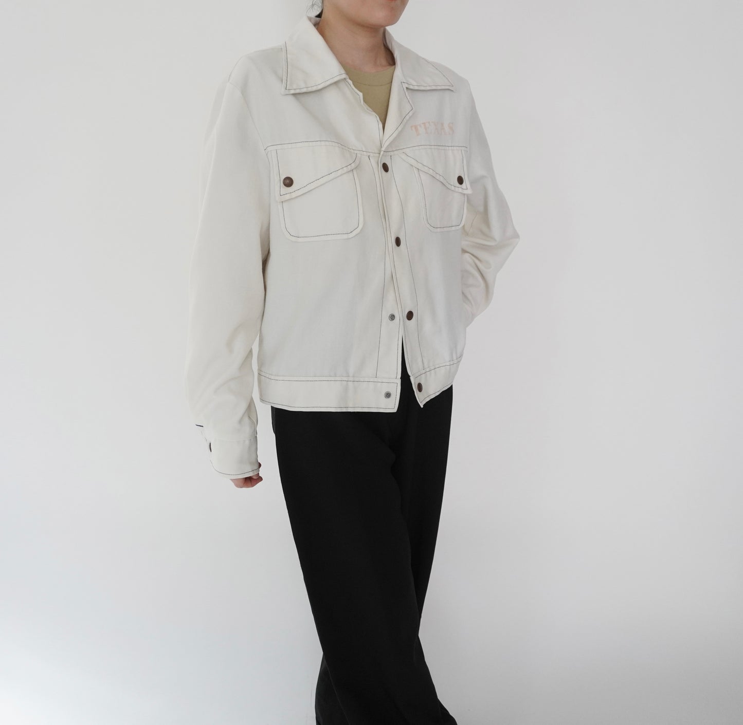 70s White Light Jacket