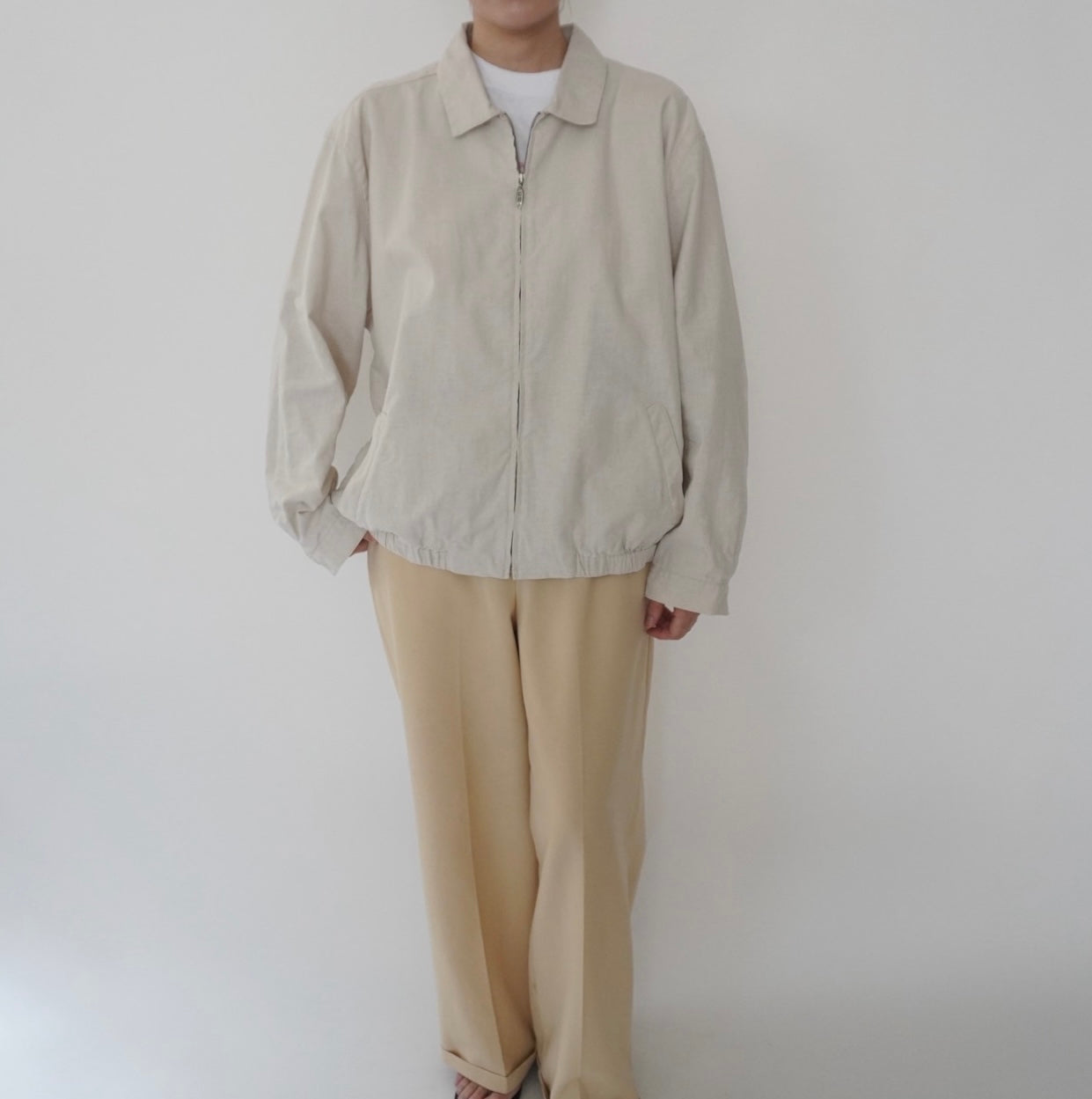 90s Linen Light Jacket