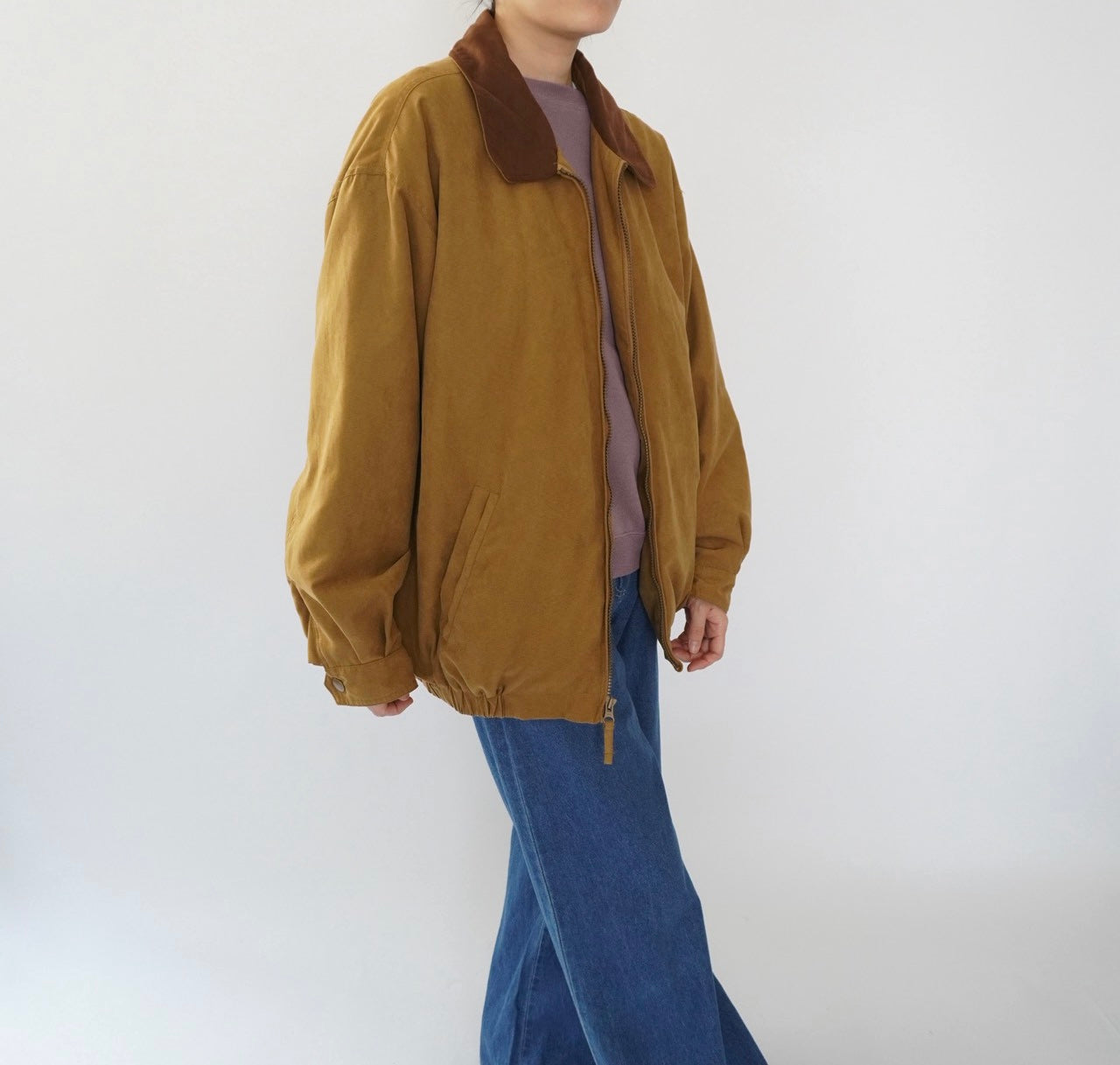 90s Light Brown Jacket