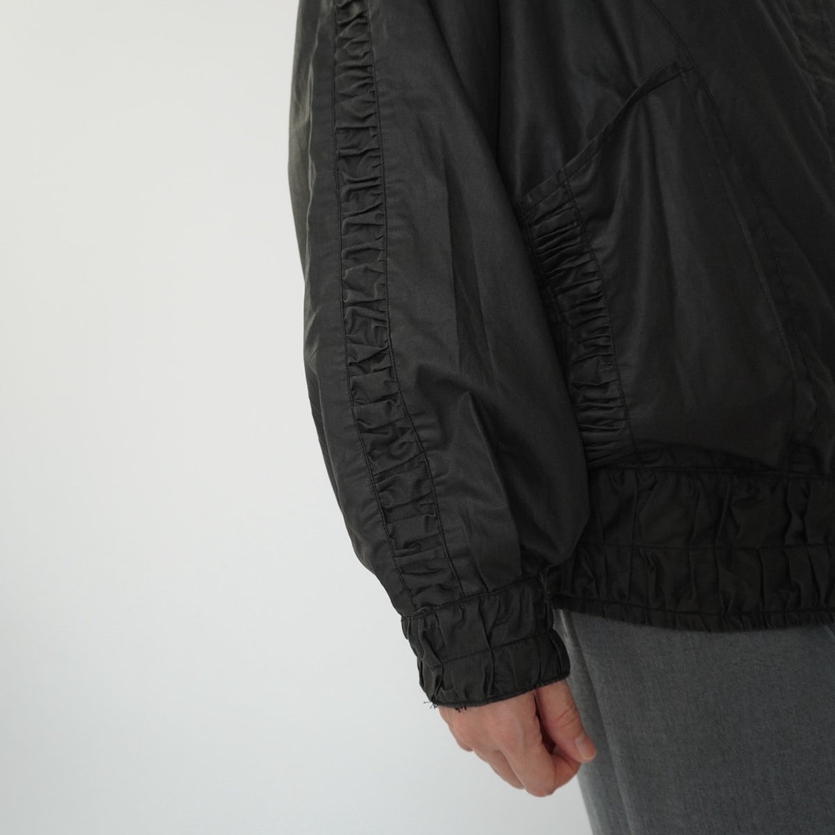 80s Design Black Jacket