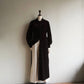 90s Brown Velor Maxi Dress Made in USA