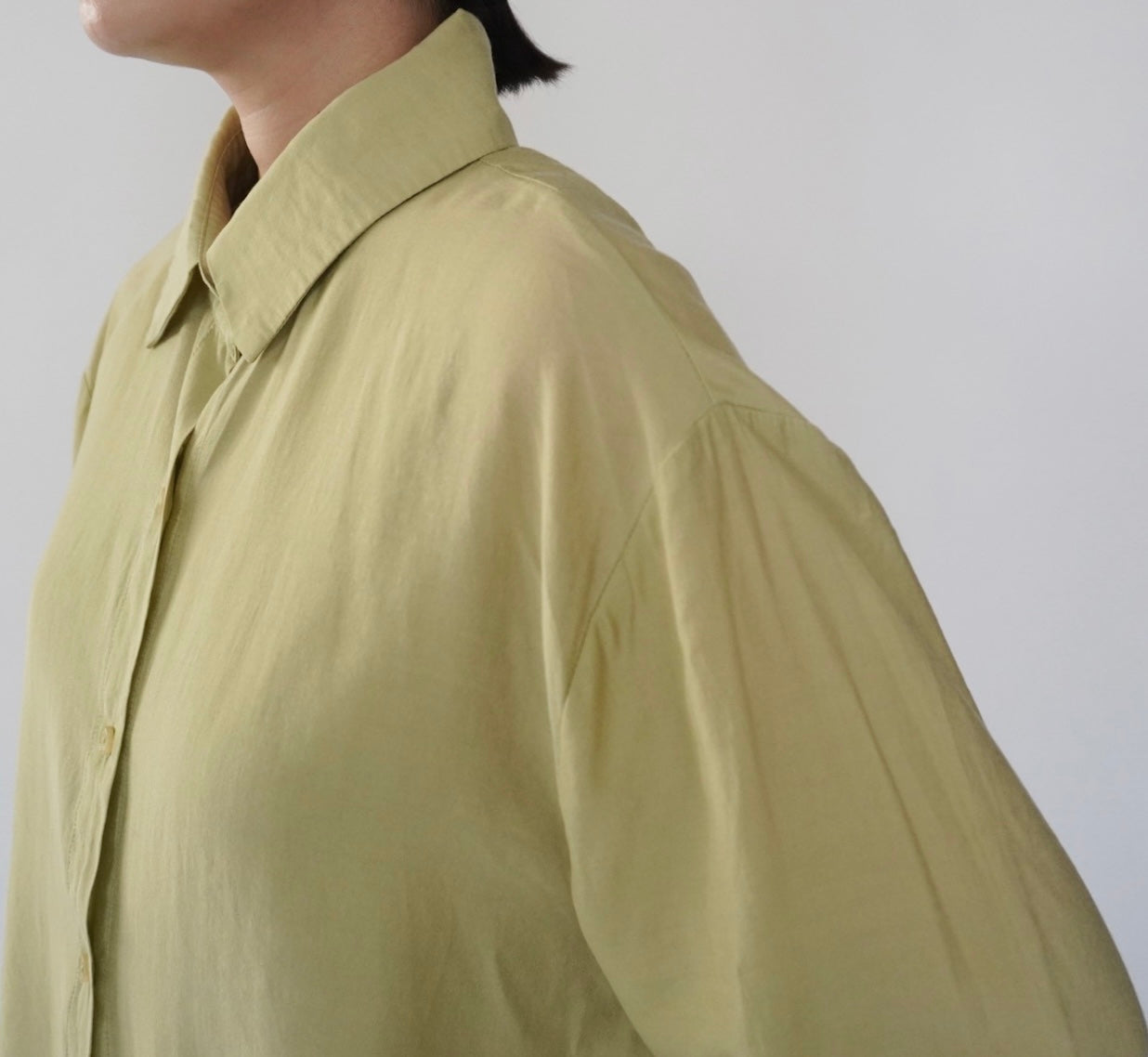 90s Light Green Shirt