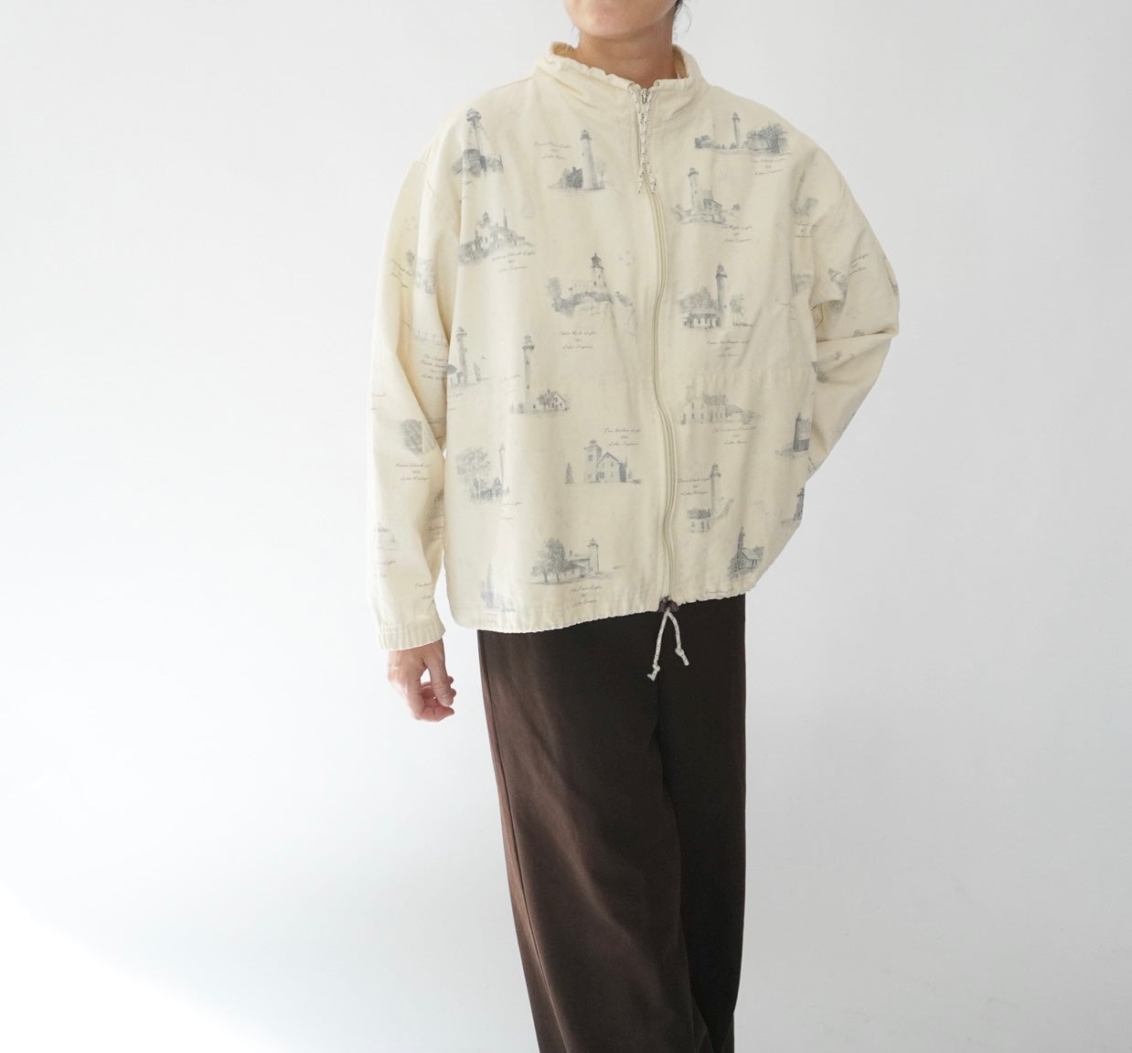 90s Printed Jacket