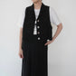 90s Black Sleeveless Shirt