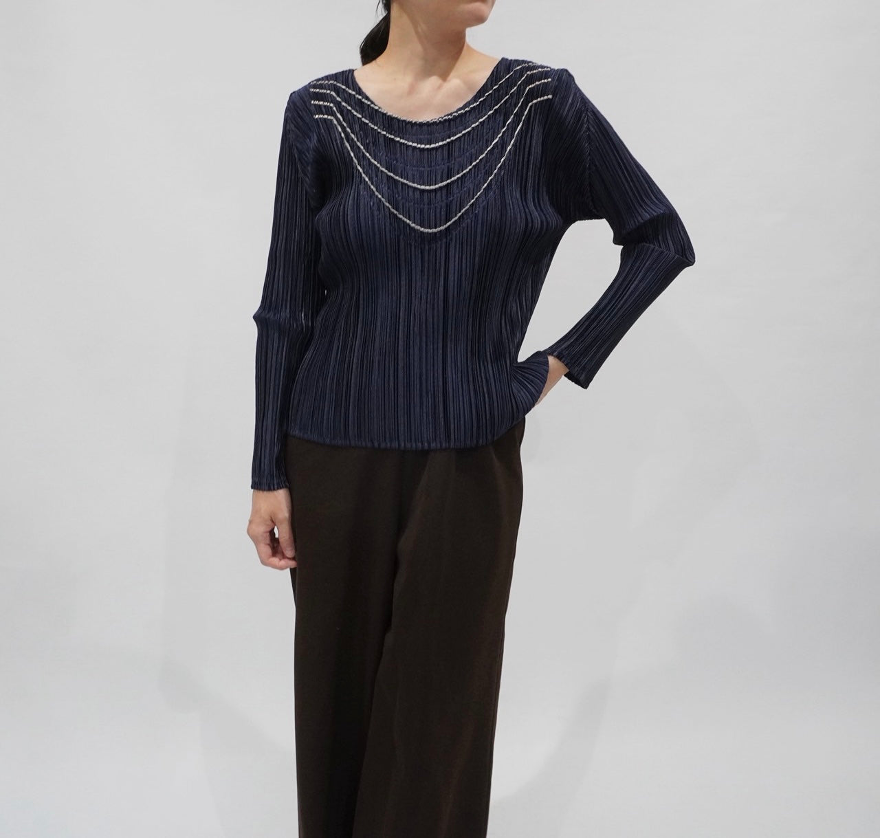 90s "Pleats Please" Top